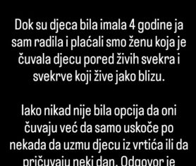 Svekrva uskoro ima operaciju, a ja ne želim da..