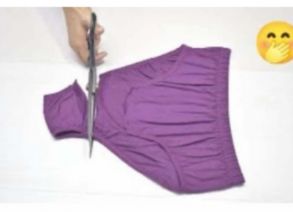 Ne bacajte svoje stare gaćice: Samo odrežite OVAJ dio i vidite šta možete napraviti od njih!