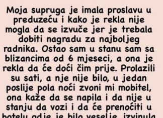 “Moja supruga je imala proslavu u preduzeću”
