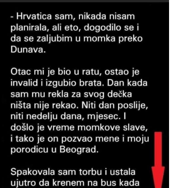 HRVATICA se zaljubila u Srbina , otac joj NIŠTA nije REKAO a onda je KAD je trebala DA ide na SLAVU , usledio ŠOK!