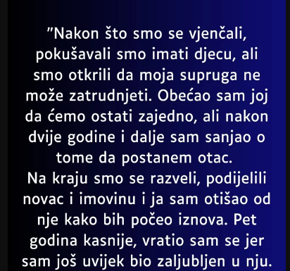“Nakon što smo se vjenčali…”