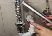 Vodoinstalateri vam neće reći za ovo: Umotajte odvod u aluminijsku foliju i dobro zapamtite ovaj TRIK!