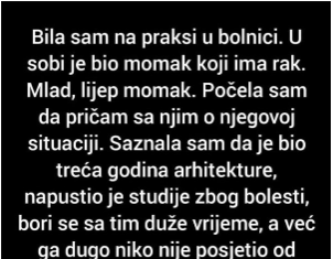 ”Bila sam na praksi u bolnici ”