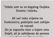 “UDALA SAM SE ZA JAK0 B0GAT0G Č0VJEKA IMAMO I KĆERKU…”