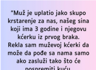 “Muž je uplatio jako skupo krstarenje za nas…”