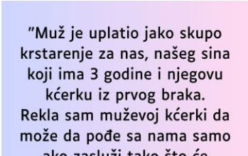 “Muž je uplatio jako skupo krstarenje za nas…”