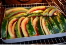 NIKADA ne bacajte kore lubenice: Stavite ih u pleh i uključite rernu. Žao mi je što nisam probao ranije!