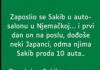 VIC DANA: Zaposlio se Sakib u auto-salonu u Njemačkoj