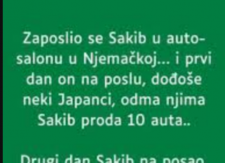 VIC DANA: Zaposlio se Sakib u auto-salonu u Njemačkoj