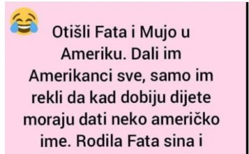 VIC DANA: Fata i Mujo u Americi