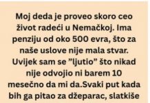 „Mislio sam da je deda škrt – a onda sam shvatio da me voli više nego iko.“