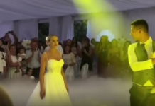 POČEO PRVI PLES, A MUZIKA STALA, MLADOŽENJA OSTAVIO MLADU: Gosti u neverici skočili sa stolica, ovo niko nije očekivao! (VIDEO)