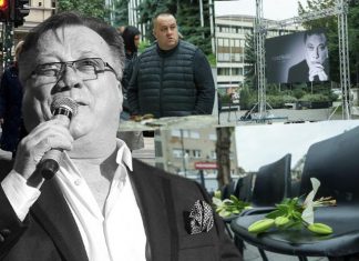 SARAJEVO DANAS ISPRAĆA HALIDA BEŠLIĆA: Na svakom ćošku pevačeva slika, jake policijske snage pre sahrane, a sin Dino skupio snagu – došao ranije samo zbog ovog