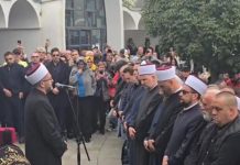 SAHRANA HALIDA BEŠLIĆA: Efendija održao potresan govor: “Jedino je važno koliko smo ljubavi i dobrote drugima dali…” (FOTO)