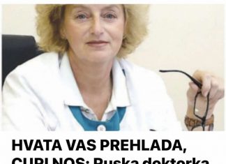 HVATA VAS PREHLADA, CURI NOS Ruska doktorka otkriva da jedna kap ovoga zaustavlja infekcju u startu
