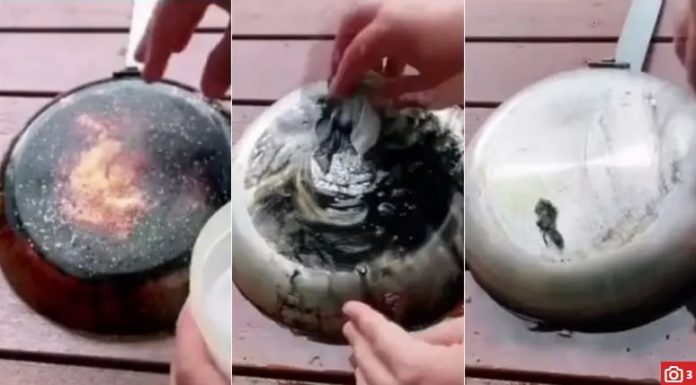 Izgrebana tava može ponovno izgledati kao nova sa samo jednim uobičajenim kuhinjskim predmetom koji svi posjeduju.