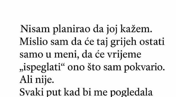 ISPOVIJEST MUŠKARCA: “Priznao sam ženi da sam je prevario — ali njen odgovor me slomio.”