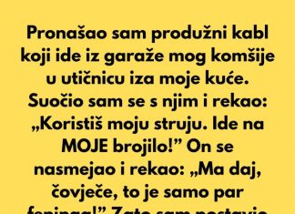„Uhvatio sam komšiju kako mi krade stvari i suočio sam se s njim — ali sada mi preti.“
