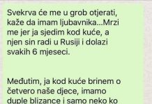 “Svekrva će me u grob otjerati, kaže da imam ljubavnika…”