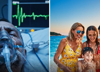 Dok su oni uživali na odmoru, on je bio u krevetu