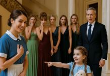 Milijarder je doveo manekenke da njegova ćerka (6) izabere novu mamu: A onda je devojčica pokazala prstom na sobaricu i rekla – “Želim da mi ti budeš mama.”