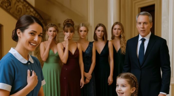 Milijarder je doveo manekenke da njegova ćerka (6) izabere novu mamu: A onda je devojčica pokazala prstom na sobaricu i rekla – “Želim da mi ti budeš mama.”