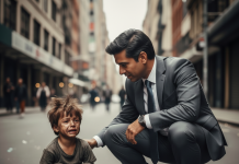 Ljudi su samo prolazili, ali kada ga je čovjek zagrlio – svi su zaplakali