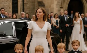 Hteo je da joj se smeje pred svima — ali kad je vidio ko izlazi iz auta, zamrzao se na mestu