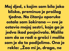 Moja sestra je odbila podijeliti djedovo nasljedstvo sa mnom — ali sudbina je okrenula ploču.