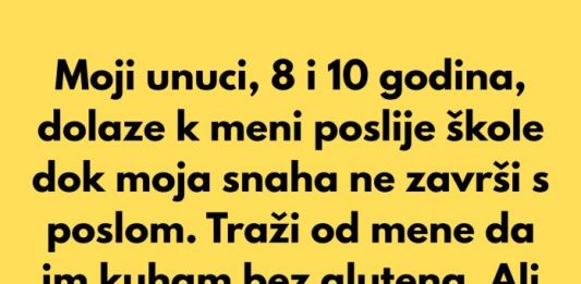 Moja snaha pretvorila je moju kuću u besplatan restoran, pa sam joj pokazala gdje joj je mjesto.