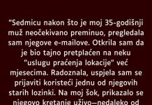 “Sedmicu nakon što je moj 35-godišnji muž neočekivano preminuo…”