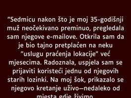 “Sedmicu nakon što je moj 35-godišnji muž neočekivano preminuo…”
