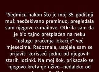 “Sedmicu nakon što je moj 35-godišnji muž neočekivano preminuo…”