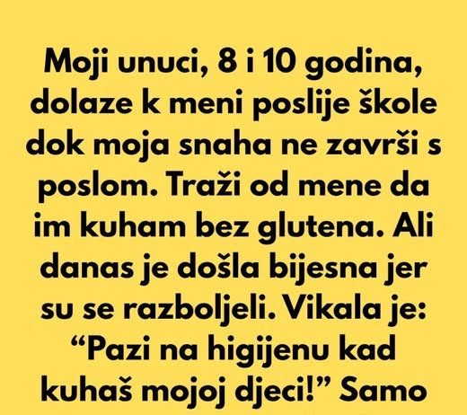 Moja snaha pretvorila je moju kuću u besplatan restoran, pa sam joj pokazala gdje joj je mjesto.
