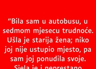 “Bila sam u autobusu,…”