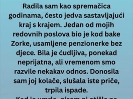 „Godinama sam čistila stan jednoj starijoj ženi – a onda mi je advokat pozvonio na vrata “