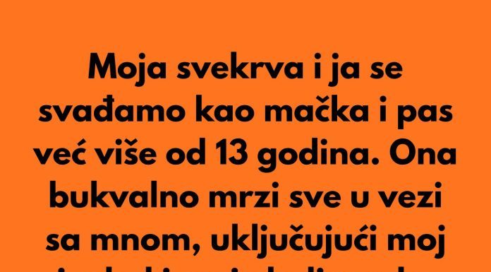 Posvađala sam se sa svekrvom zbog sitnice i na kraju otkrila prljavu porodičnu tajnu