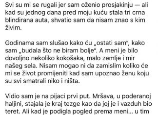 Svi su me ismijavali zbog nje, ali onda su saznali ko je ona zapravo