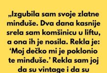 „Izgubila sam svoje zlatne minđuše. Dva dana kasnije srela sam komšinicu u liftu, a ona ih je nosila.”