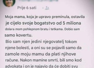 Testament koji mi je promenio život