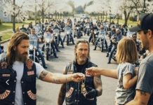 Otac koji sam odgaja ćerku gubi posao dok pomaže motociklisti… A onda se ispred njegove kuće zaustavlja 40 bajkera…