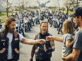 Otac koji sam odgaja ćerku gubi posao dok pomaže motociklisti… A onda se ispred njegove kuće zaustavlja 40 bajkera…