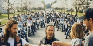 Otac koji sam odgaja ćerku gubi posao dok pomaže motociklisti… A onda se ispred njegove kuće zaustavlja 40 bajkera…