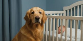 Roditelji su primetili da njihov pas svake noći sedi pored bebinog krevetića i odlučili su da saznaju zašto.