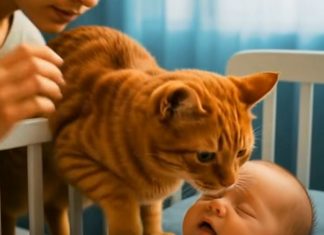 Mačka koja je spasila bebin život: priča o instinktu, ljubavi i povezanosti između ljudi i životinja