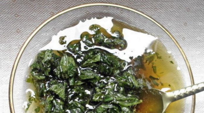 Sirup od koprive i mente sa medom – recept