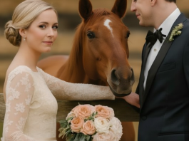 Tokom svadbenog fotografisanja, moj konj je iznenada počeo da rže kad je video mog verenika, a zatim ga je ugrizao — tek kasnije sam shvatila zašto…