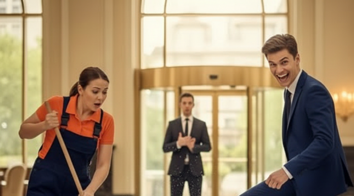 Sin direktora hotela ponižavao je ženu koja je čistila pod, ne sluteći šta će se dogoditi potom.