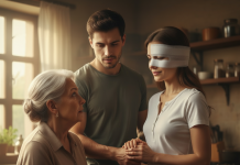 “Ne pitajte ništa, samo je prihvatite,” rekao je sin. Tajna koju je njegova žena krila ispod zavoja bila je dokaz njene ljubavi.