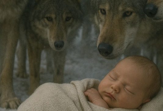 Beba se izgubila u snježnoj šumi… i vukovi su je pronašli! Ono što se sljedeće dogodilo je neobjašnjivo!